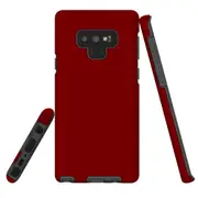 For Samsung Galaxy Note 9 Case, Shielding Back Cover,Maroon Red