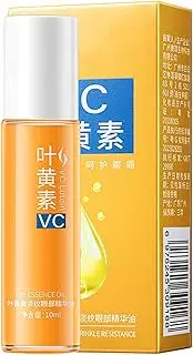 TiaoBug Anti Aging Eye Oil 10ML Non Greasy Formula Hydrate Reduce Dark Circles Puffiness for Women Orange One Size