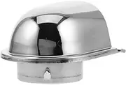 jojofuny Ventilation Accessory Round Air Vent Cover Microwave Vent Kit Attic Vent Outdoor Dryer Vent Covers Weatherproof Hood for HVAC System