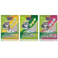 在飛比找Yahoo奇摩購物中心優惠-日本FORCAT-變色凝結紙貓砂《無香/檜木香/肥皂香》四包