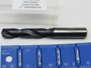 AME 1/2" 2-FLUTE SOLID CARBIDE COOLANT FED SCREW MACHINE LENGTH DRILL