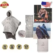 Ultralight Polyester Poncho Sleeping Bag Cloak - Easy Carry for Hiking & Camping