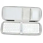 Hard Storage Case Compatible with Apple Magic Keyboard + Magic Mouse. (Case