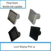 Brushed Tile Insert / Strip / Square Shower Grate Drain Floor Drain Linear Waste