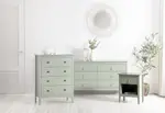 STANFORD Olive Green Bedside