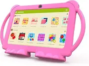 WUIUHOU 7 inch Kids Tablet - Android 12, 32GB ROM, 2+5MP Dual Camera, Shockproof Case, Educational, Games, Parental Control