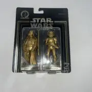 STAR WARS Skywalker Saga Commemorative Gold Edition Darth Vader & Stormtrooper