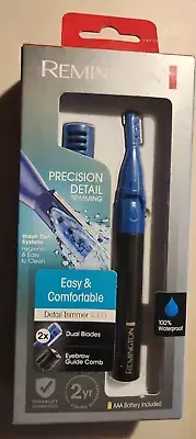 REMINGTON Nose Ears Eyebrows DUAL BLADE Waterproof Precision Detail Trimmer 4000