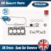 Fits Renault Clio 2001- 1.1 1.2 Cylinder Head Gasket Set Stallex 7701475822