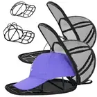 Upgraded Hat Washer Cage 2 Pack - Baseball Cap Cleaner, Foldable Frame, Reinf...
