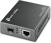 TP-Link Omada 10G Multi-Gigabit SFP Media Converter, 1G/2.5G/5G/10Gbps RJ45 Port, Hot-Swappable SFP+ Slot, IEEE 802.3an/ae/aq, LED Indicators, Plug & Play Fiber Optics Extension