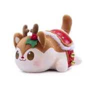 Cute Meows Plush Doll Mee Meow Food Cat Reindeer Sleeping Pillow