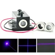 Dot/Line/Cross 405nm Violet Blue Laser Diode Module 10mW Laser Lights 12x30mm 3V
