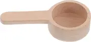 Baluue Mini Salt Spoon Japanese Style Short Round Bath Salt Scoop Elegant Kitchen Accessory Coffee Scoop Spice Spoon Present