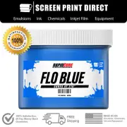 Fluorescent Blue - Screen Printing Plastisol Ink - Low Temp Cure - All Sizes