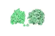 1-100 Cattle Number Ear Tags Set - Round Green Pig Sheep Goat Livestock Label