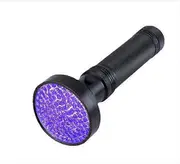 Black UV Flashlight - 100 High Power LEDs, 30ft Flood Effect - Professional 385nm - 395nm, Ideal for Commercial and Home Applications Even in Ambient