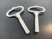 French Style Clock Key Swiss Size #12 0r 5.25 mm.