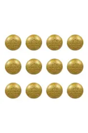 WWI Imperial German Crown General Button 22mm (12pcs)