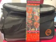 New MasterChef 8-Piece Barbeque BBQ Set With Cooler Bag Set