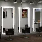 LED Large Full Length Mirror Wall Mounted High Lumen Anti-Fog Bathroom Mirror