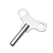 Long/Short Steel Clock Key Sturdy Clock Winder Handle Winding Chain Repair Tool