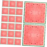 Kisangel Themed Watermelon Napkins 40pcs Paper Napkins Pattern Ideal for Summer Parties and Decorative Needs