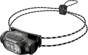Nitecore 240 Lumen Ultra Light Weight White and Red Led Dual Beam Headlamp