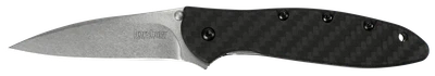 Kershaw Knives Leek Liner Lock Carbon Fiber CPM-154 Steel 1660CF Pocket Knife