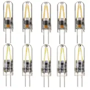 100X Mini G4 COB LED Filament Light Bulbs 3W 12V Replace 15W Halogen Warm Lamps