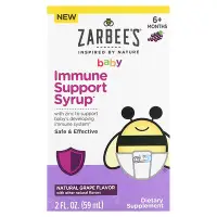 在飛比找iHerb優惠-[iHerb] Zarbee's 嬰兒機體抵抗支持糖漿，6 