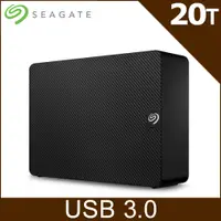 在飛比找PChome24h購物優惠-Seagate 新黑鑽 20TB 3.5吋外接硬碟(STKP