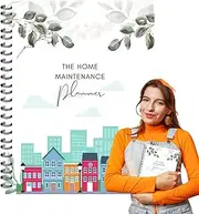 Equipment Maintenance Log Book, Monthly Home Improvement Book, Versatile Household Record Schedule For Appliance Repair Pipeline Inspection