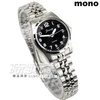 在飛比找Yahoo!奇摩拍賣優惠-mono Scoop 數字時刻精美時尚腕錶 女錶 防水手錶 