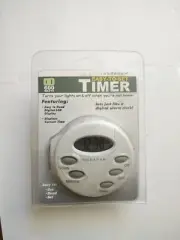 INGRAHAM WALL PLUG TIMER 600 WATTS AUTOMATIC Digital LCD Display