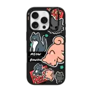 iPhone 16 Pro Impact Ring Stand Case MagSafe Compatible Zoo House by Pikarar