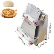 110V Electric Pizza Molding Dough Roller Sheeter Pastry Press Making Machine