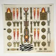 LEGO STICKER SHEET 70146 Flying Phoenix Fire Temple Legends of Chima Decals