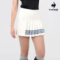 在飛比找momo購物網優惠-【LE COQ SPORTIF 公雞】高爾夫系列 女款白色百