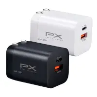 在飛比找Yahoo奇摩購物中心優惠-PX大通快充USB電源供應器(2色選擇) PWC-3511