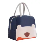 1pc Cartoon Pattern Lunch Box Bag Thickened Aluminum Film Lunch Bag Bento Bag