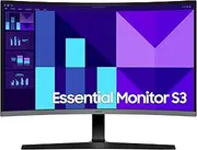 Samsung LS27D396GAEXXY 27" FHD 1800R VLA Curved Monitor with Speakers - 1920x1080, HDMI, D-Sub, 100Hz Refresh Rate, Gaming Mode, Eye Saver Mode, Exclusive