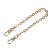 8"x0.24" Purse Chain Strap, Purse Handle Shoulder Replacement Strap(Gold)