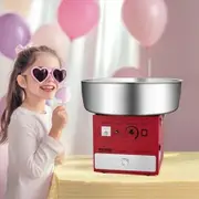 Commercial Cotton Candy Machine Sugar Floss Maker 1000W for Party Red