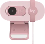 Logitech Brio 100 Full HD 1080p Webcam (Rose)