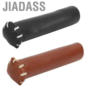 Jiadass 斯諾克球桿頭套易於使用撞球皮革球桿保護器專業適合室內運動用品配件