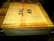 BEAUTIFUL KILN DRIED SYCAMORE BOWL BLANK LATHE TURNING LUMBER WOOD 18" X 18 X 3"