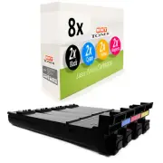 8x Cartridge for Xerox WC-6400-S WC-6400-SM WC-6400-X WC-6400-XM