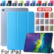 For iPad 11th 10/9/8/7/6/5 Gen Air Pro 11 12.9 Mini Case PU Leather Flip Cover