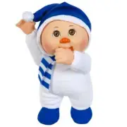 Cabbage Patch Kids Collectible Cuties 2018 Holiday Helpers Douglas Snowman Doll